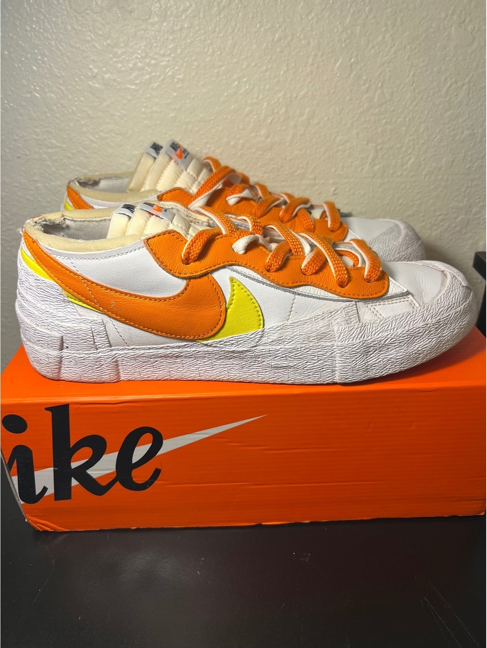 sacai x Nike Blazer Low 'Magma Orange'